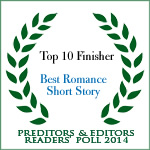 Top Ten Romance Short Story, P&E Readers Poll